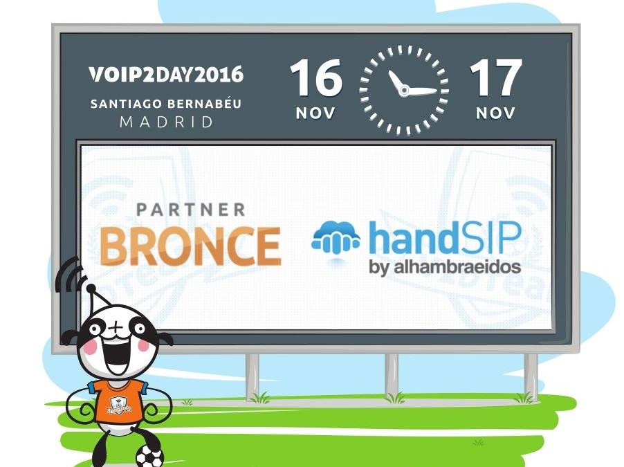 handSIP Business Voice Services showcased at VoIP2Day in Madrid November 16-17